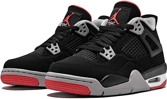 Nike Air Jordan 4 Black Fire Red