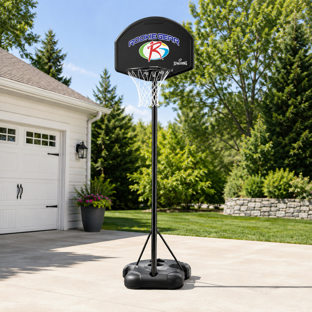 Spalding Rookie Gear Youth Portable Basketball
