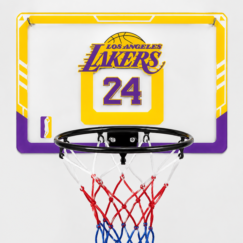 Los Angeles Lakers Junior Mini Basketball Hoop Set
