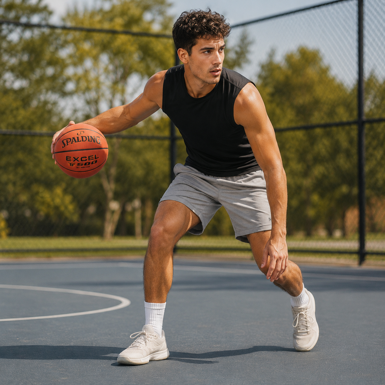 Spalding Excel Basketball Orange