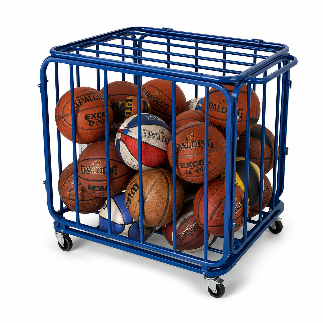 Basketball Ball Cage Storage Cart