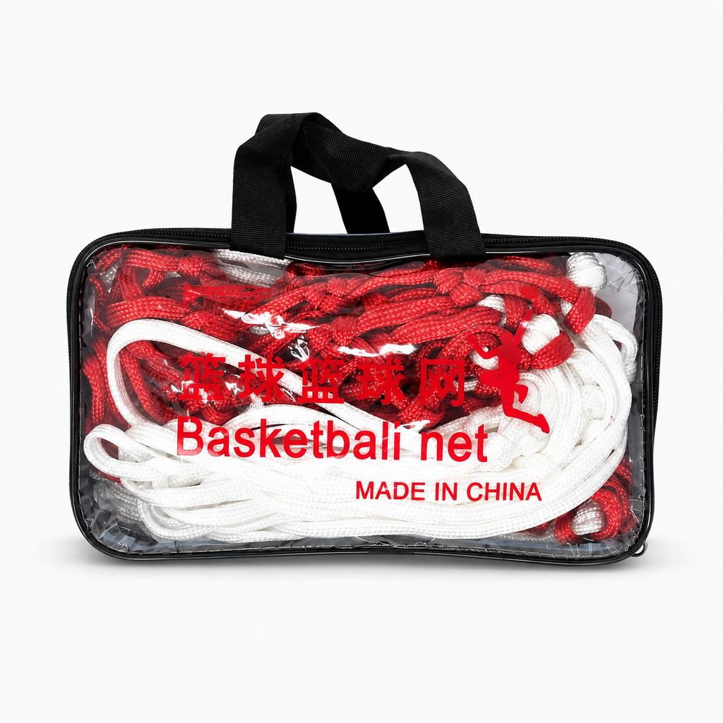 Basketball Net - Red & White