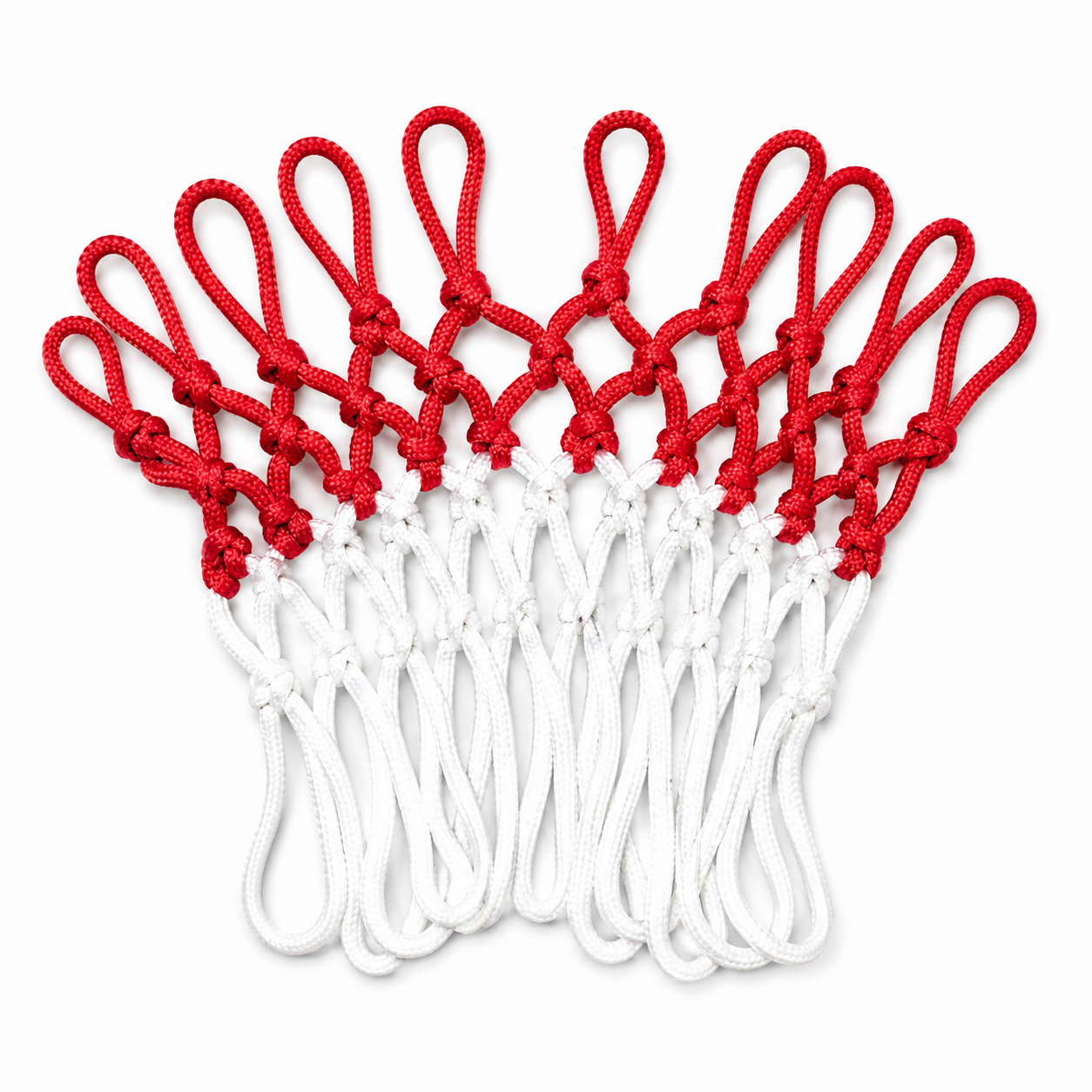 Basketball Net - Red & White