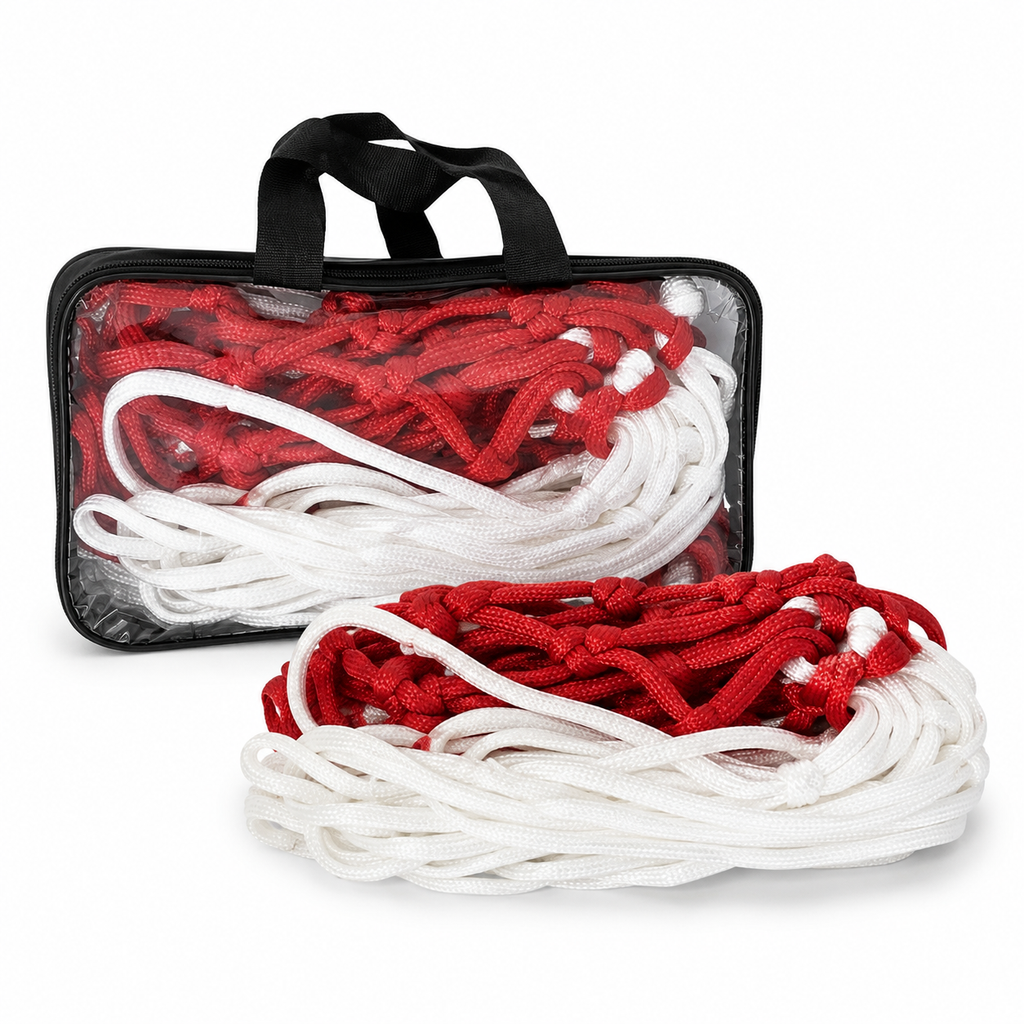 Basketball Net - Red & White