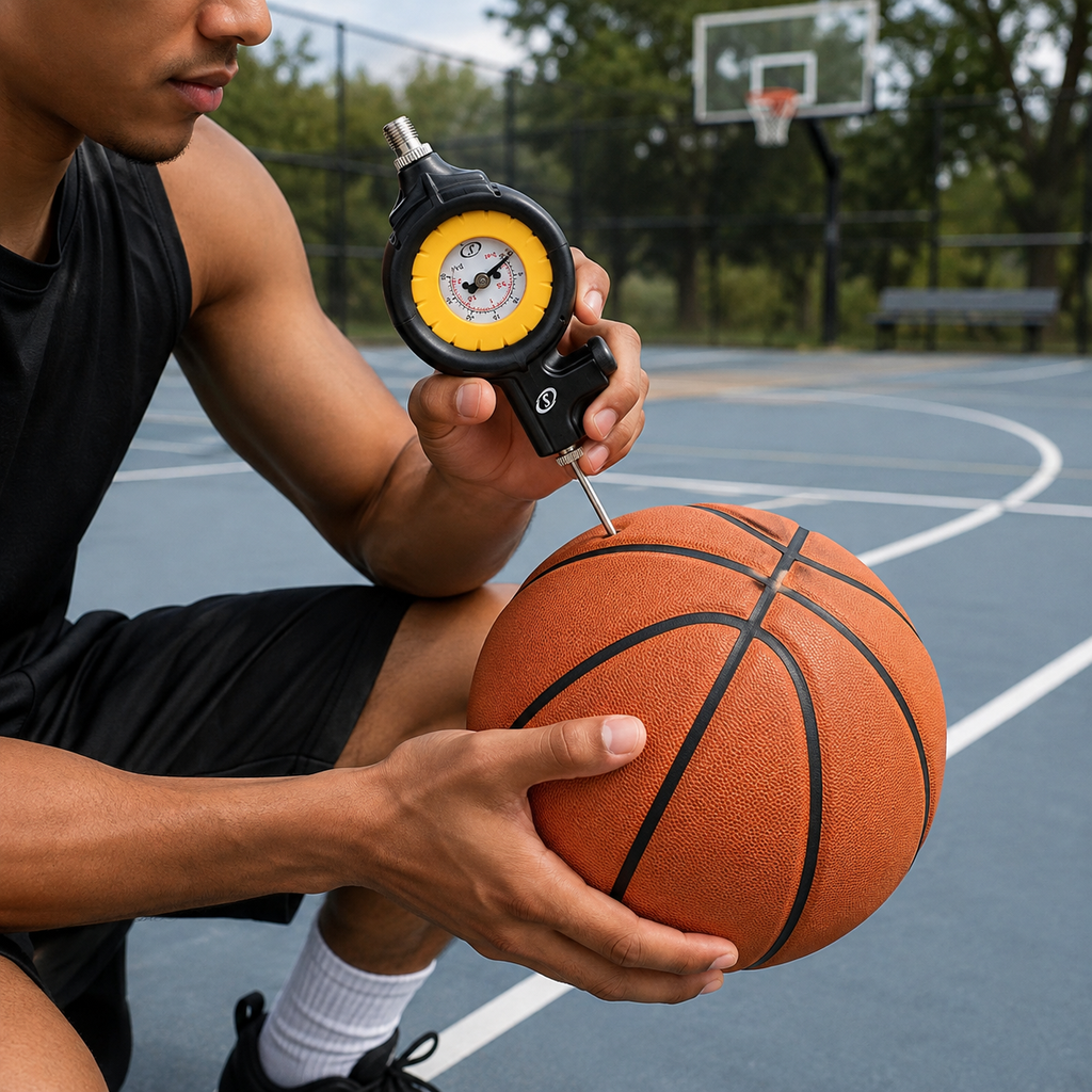 Spalding Dual-Use Ball Pressure Gauge