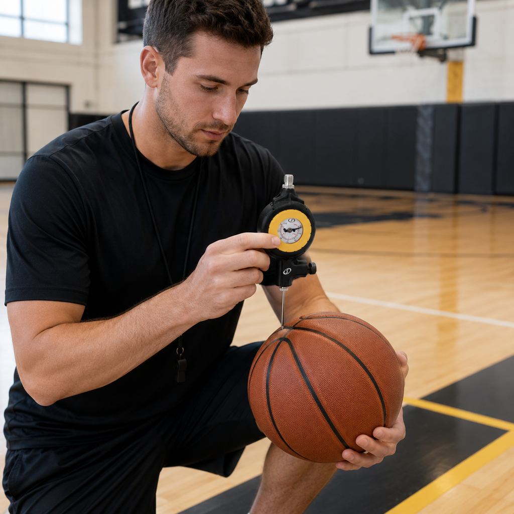Spalding Dual-Use Ball Pressure Gauge