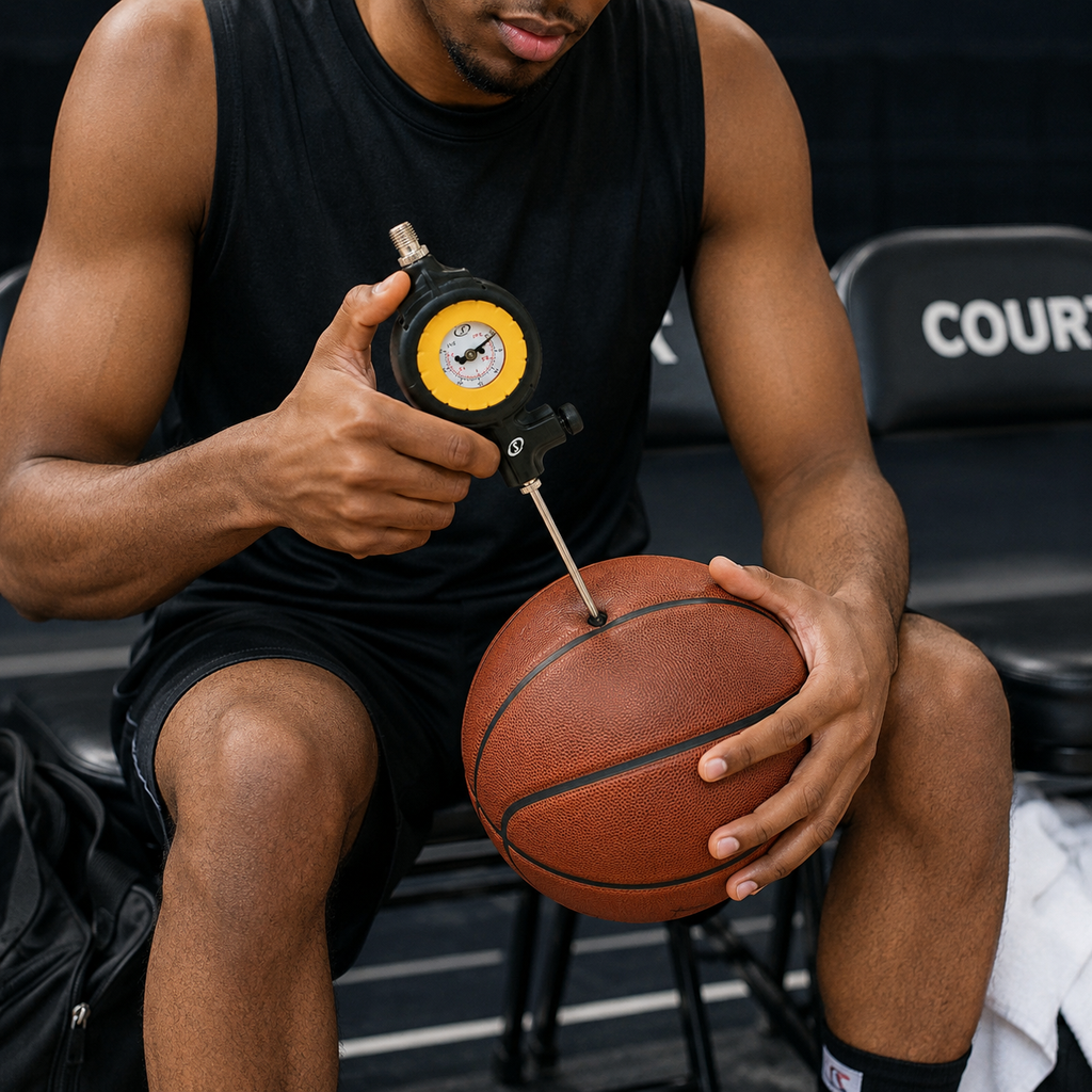 Spalding Dual-Use Ball Pressure Gauge