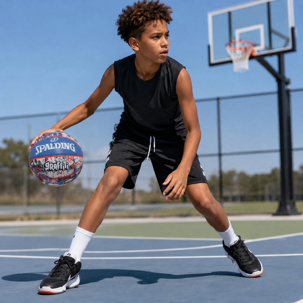 Spalding Graffiti Basketball - Navy