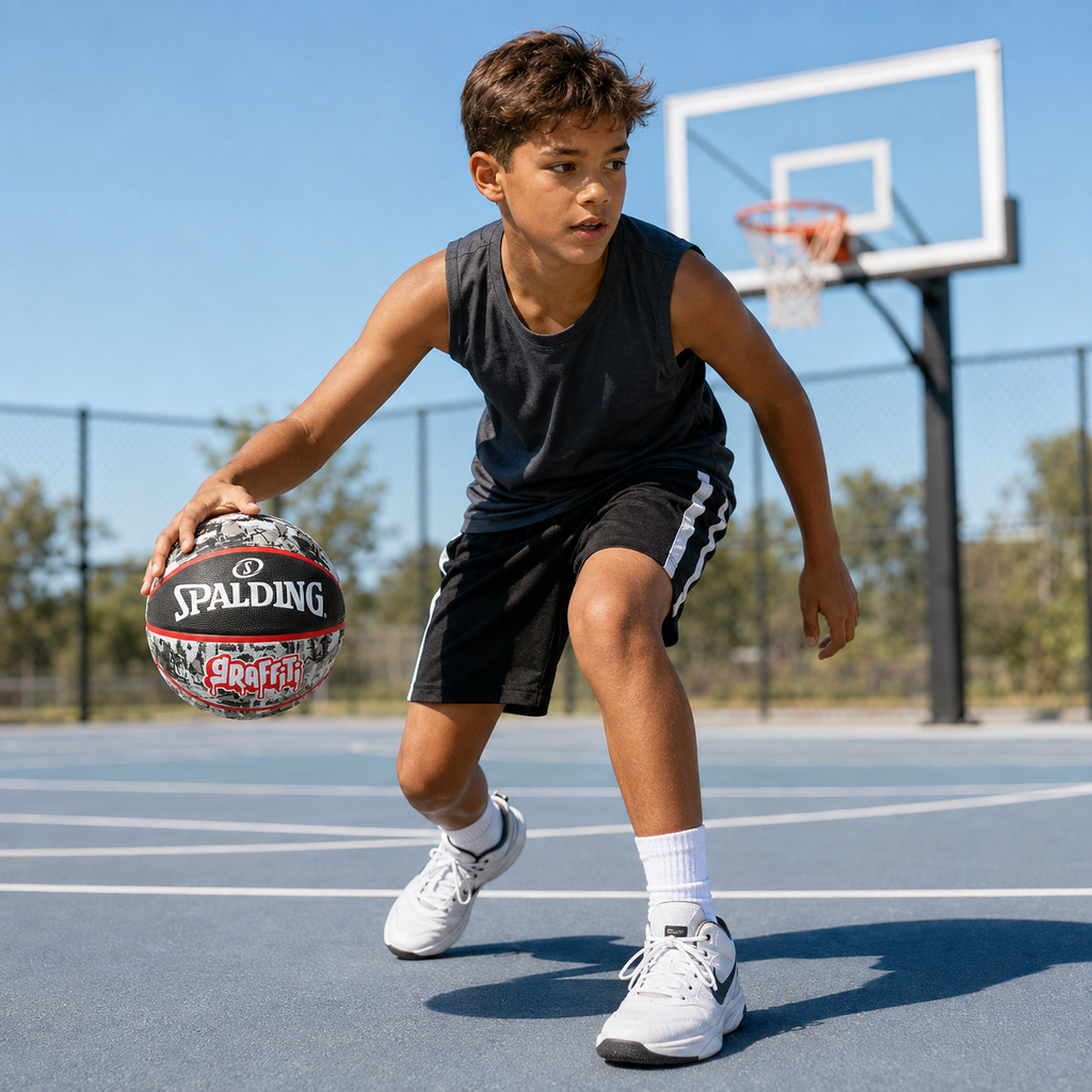 Spalding Graffiti Basketball - Black