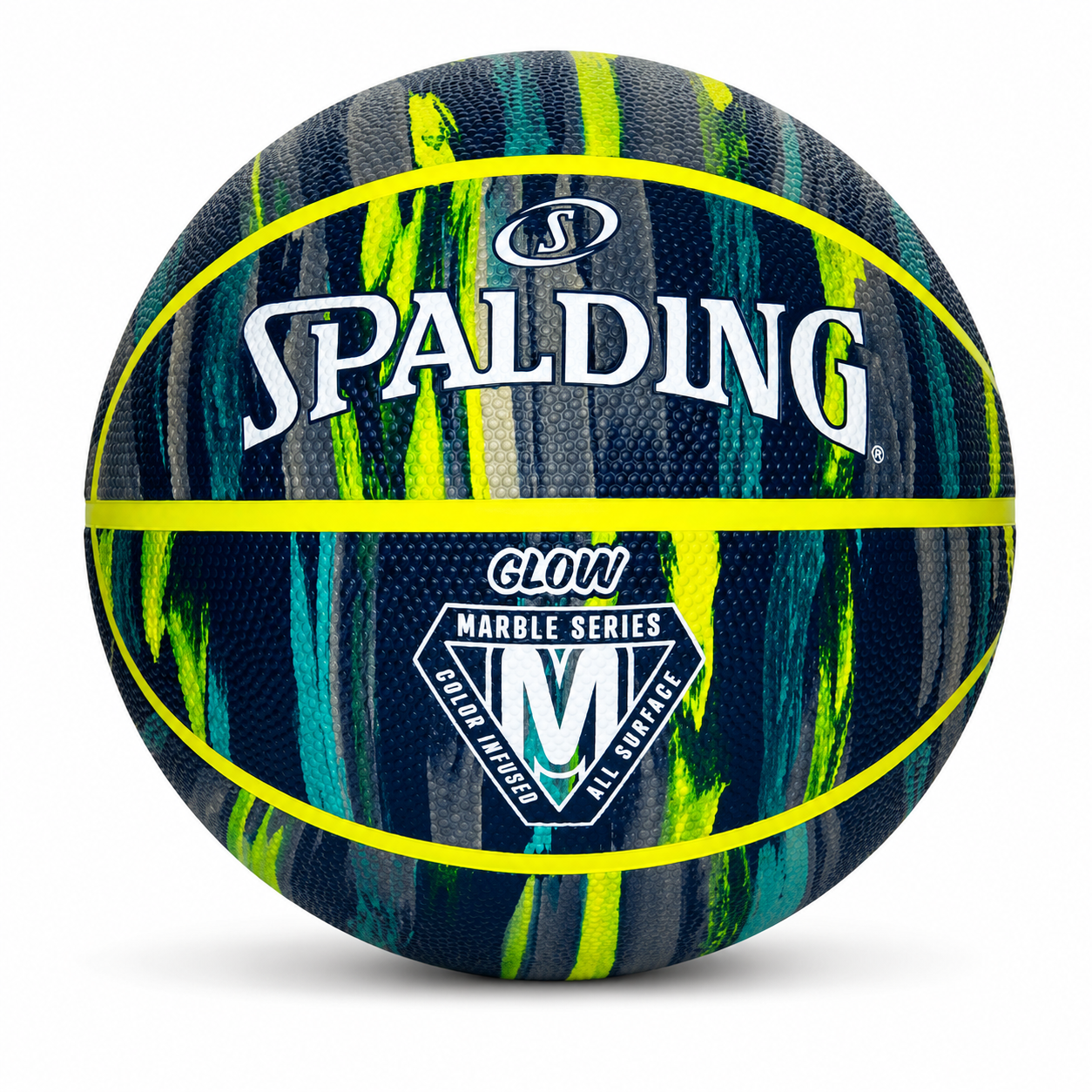 Spalding Glow Marble Series Basketball