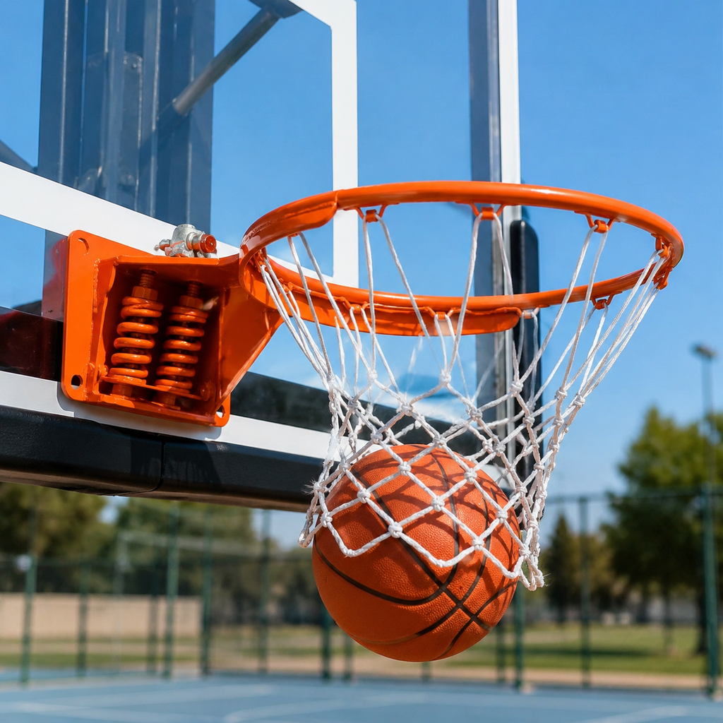 Official-Size Double-Spring Basketball Ring