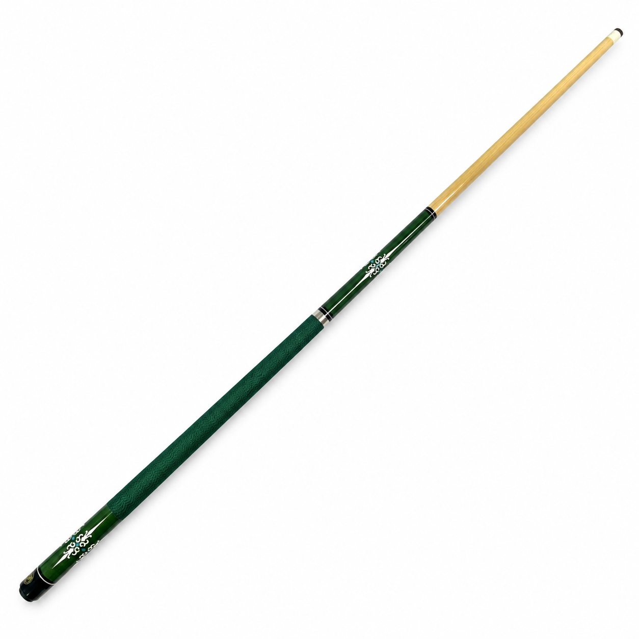 Two-Piece Billiard Cue - Green