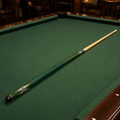 Two-Piece Billiard Cue - Green