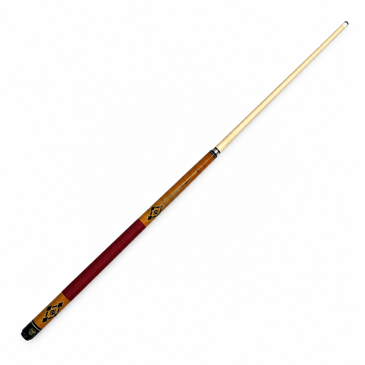 Two-Piece Billiard Cue - Burgundy