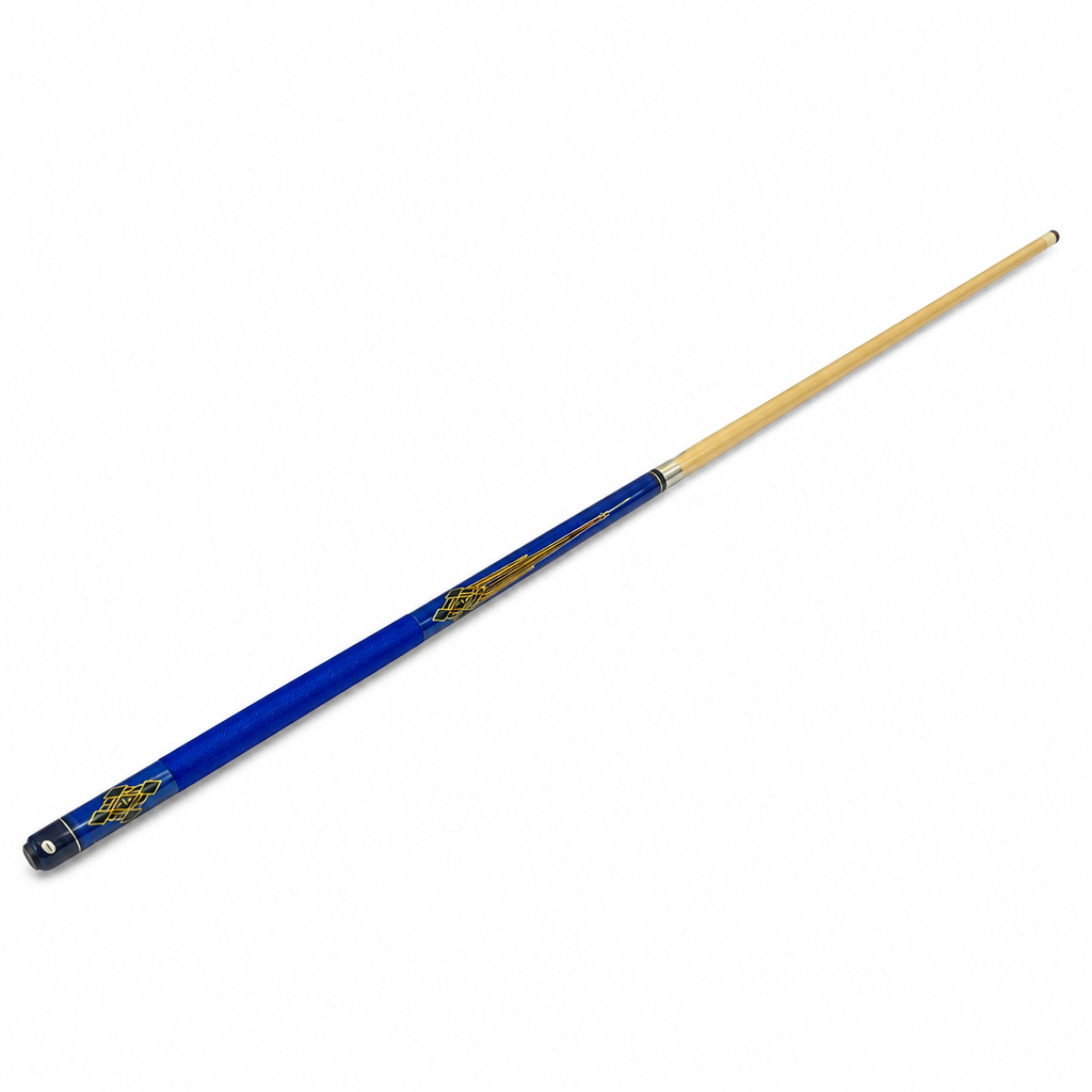 Two-Piece Billiard Cue - Blue