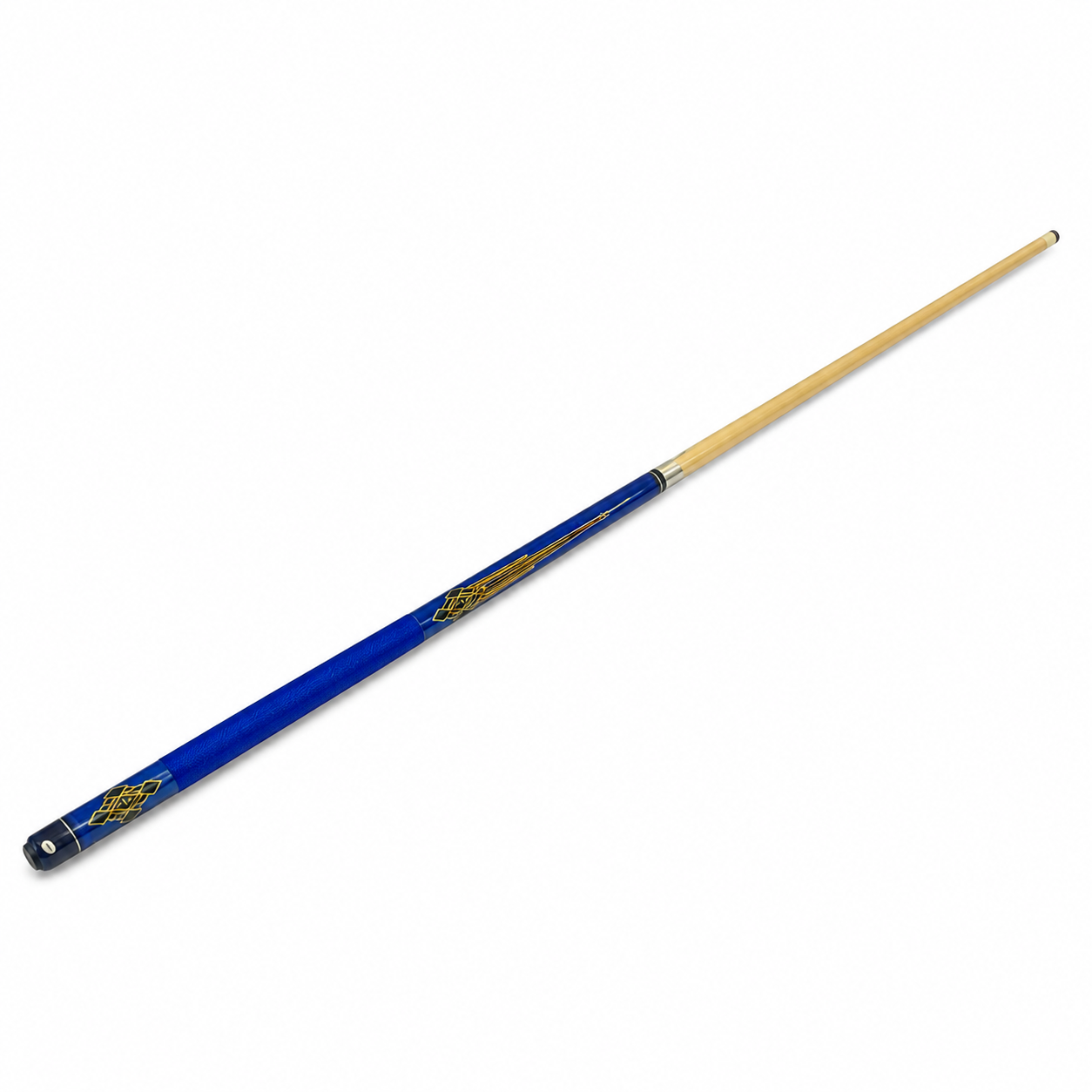 Two-Piece Billiard Cue - Blue