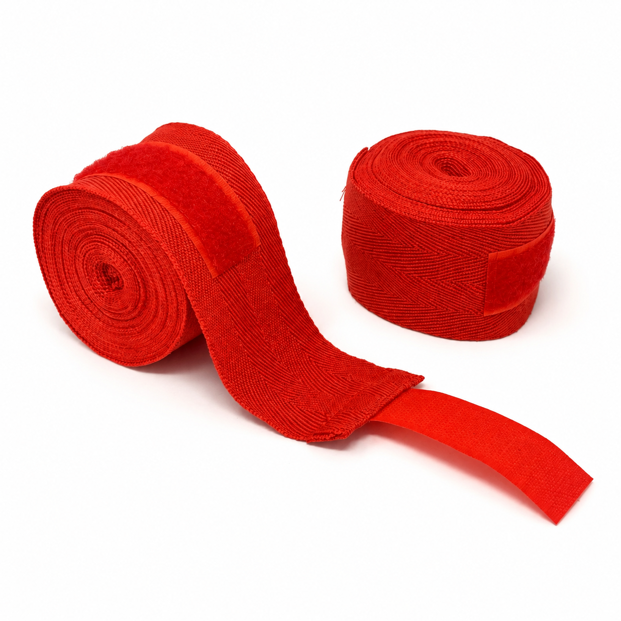 Polyester Boxing Hand Pair Wraps - Red