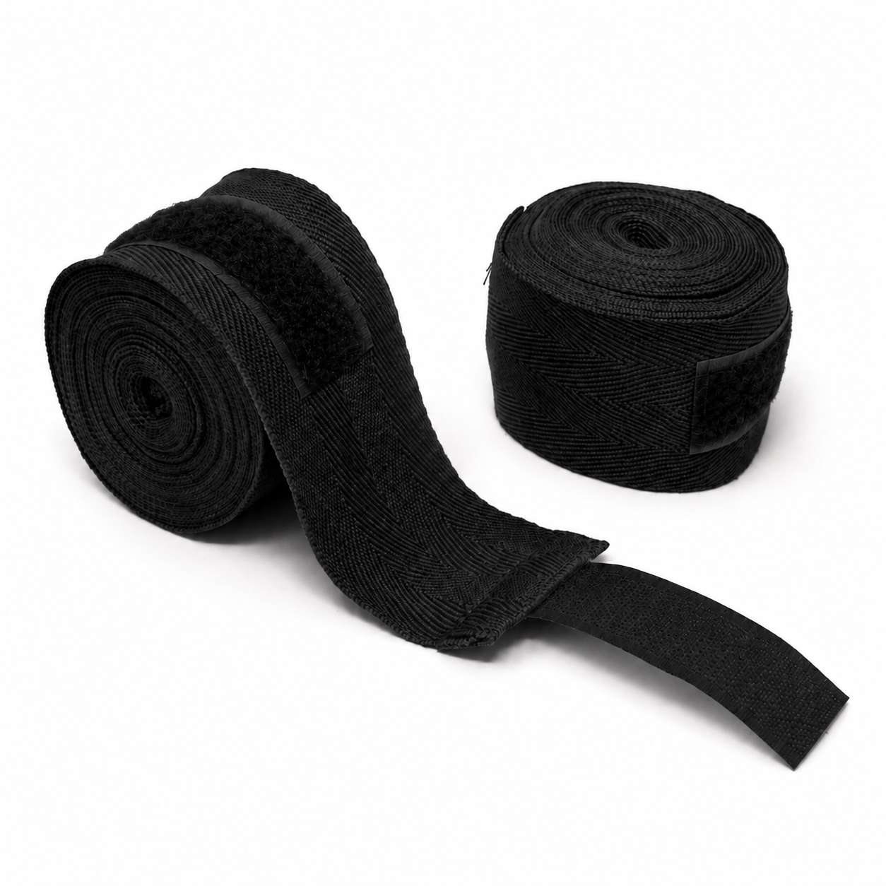 Polyester Boxing Hand Pair Wraps - Black