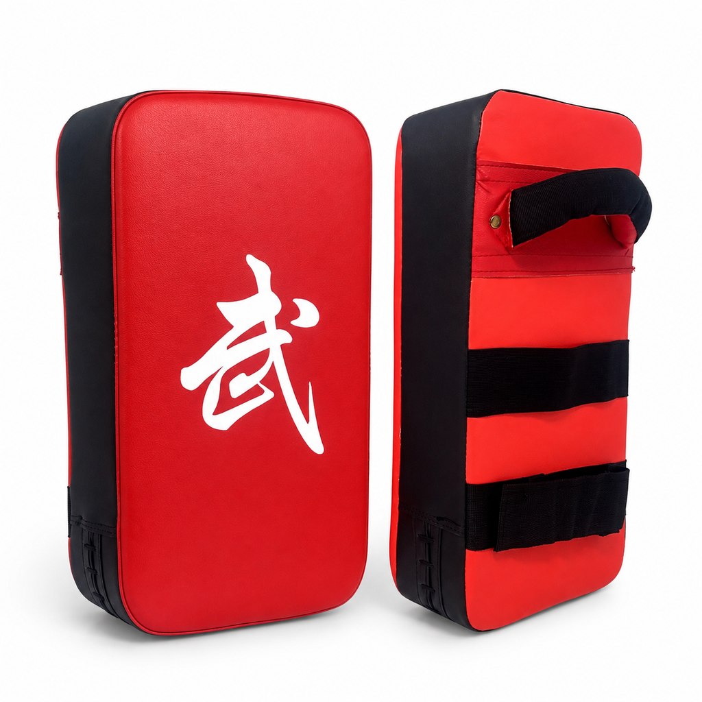 Martial Arts Kick Pads – Red