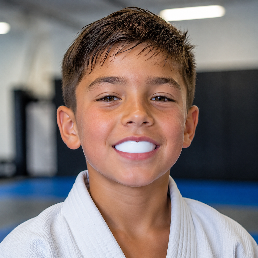 Junior Sports Mouth Guard - White