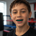 Junior Sports Mouth Guard - Dark Green