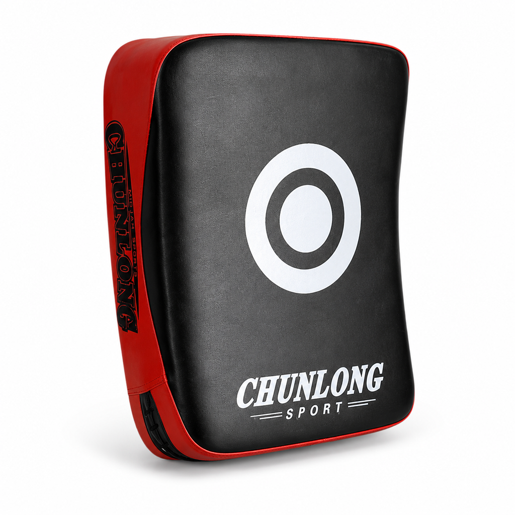 Martial Arts Curved Kick Shield - Red