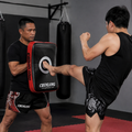 Martial Arts Curved Kick Shield - Red