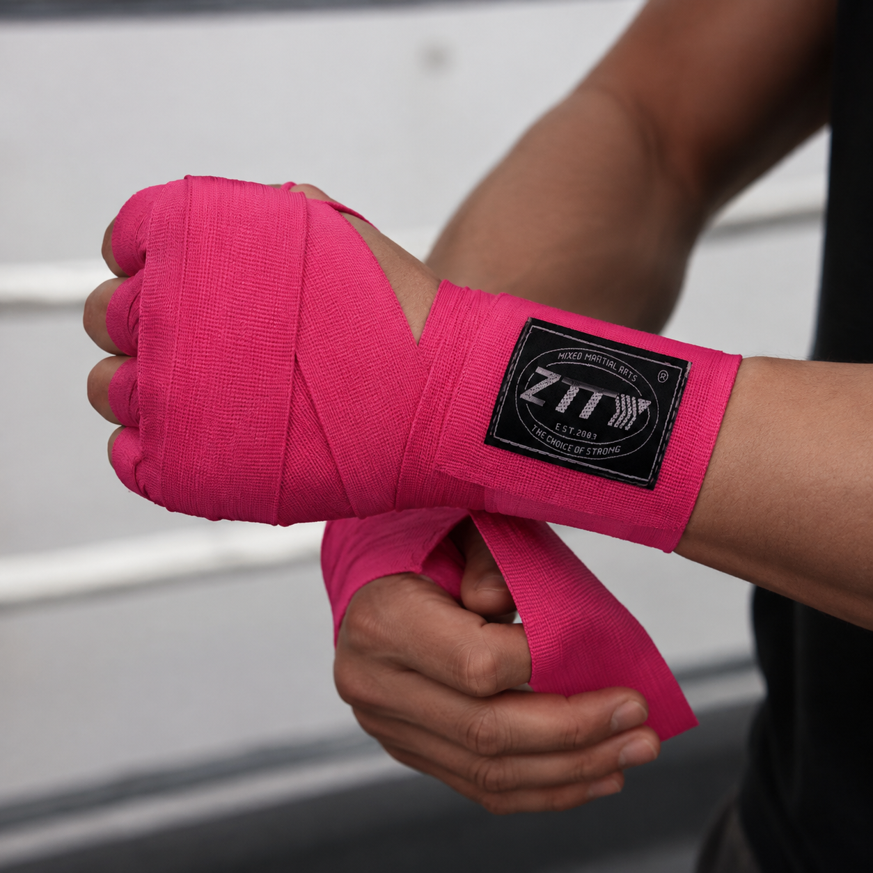 Boxing Hand Pair Wraps - Pink