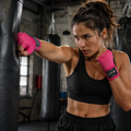 Boxing Hand Pair Wraps - Pink