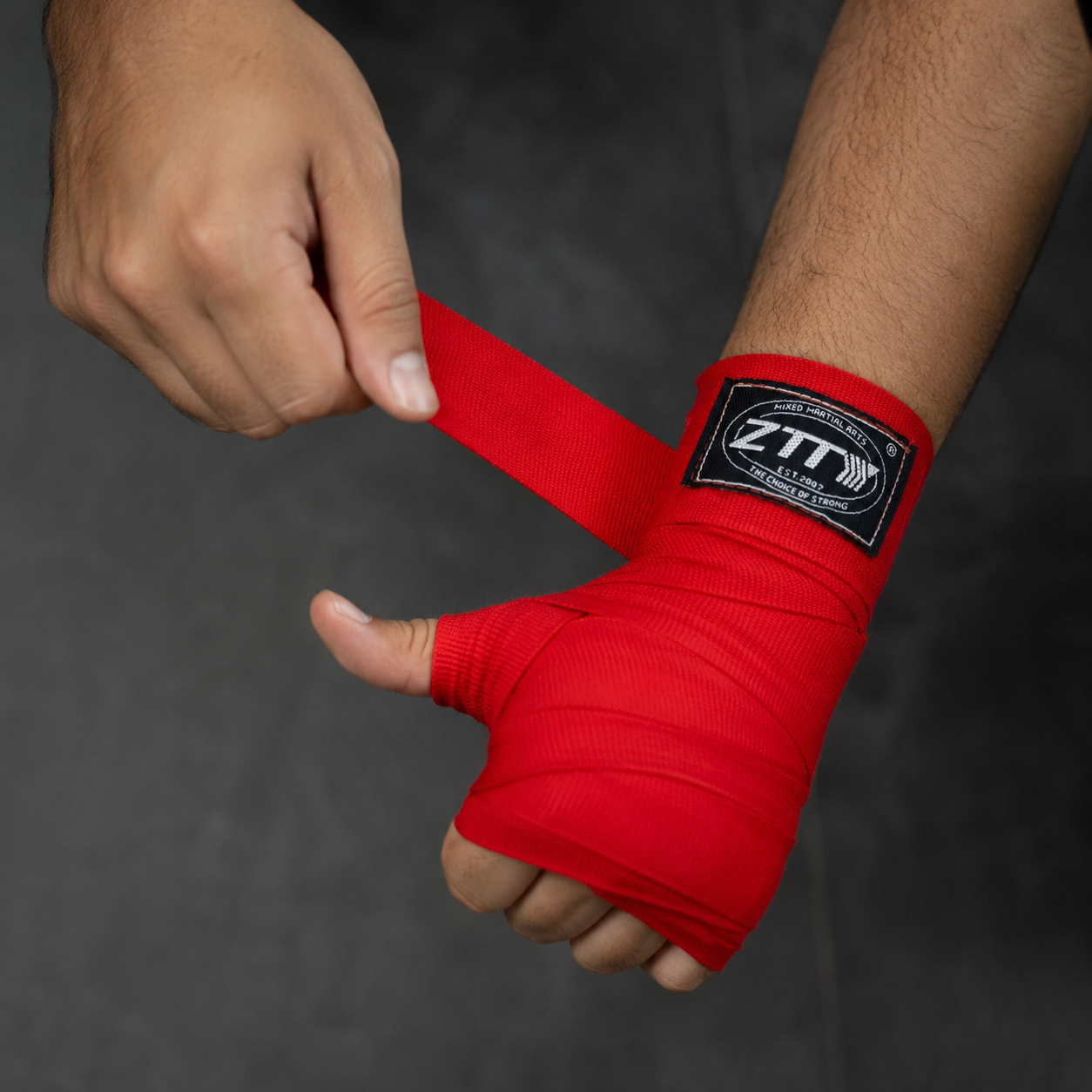 Boxing Hand Pair Wraps - Red