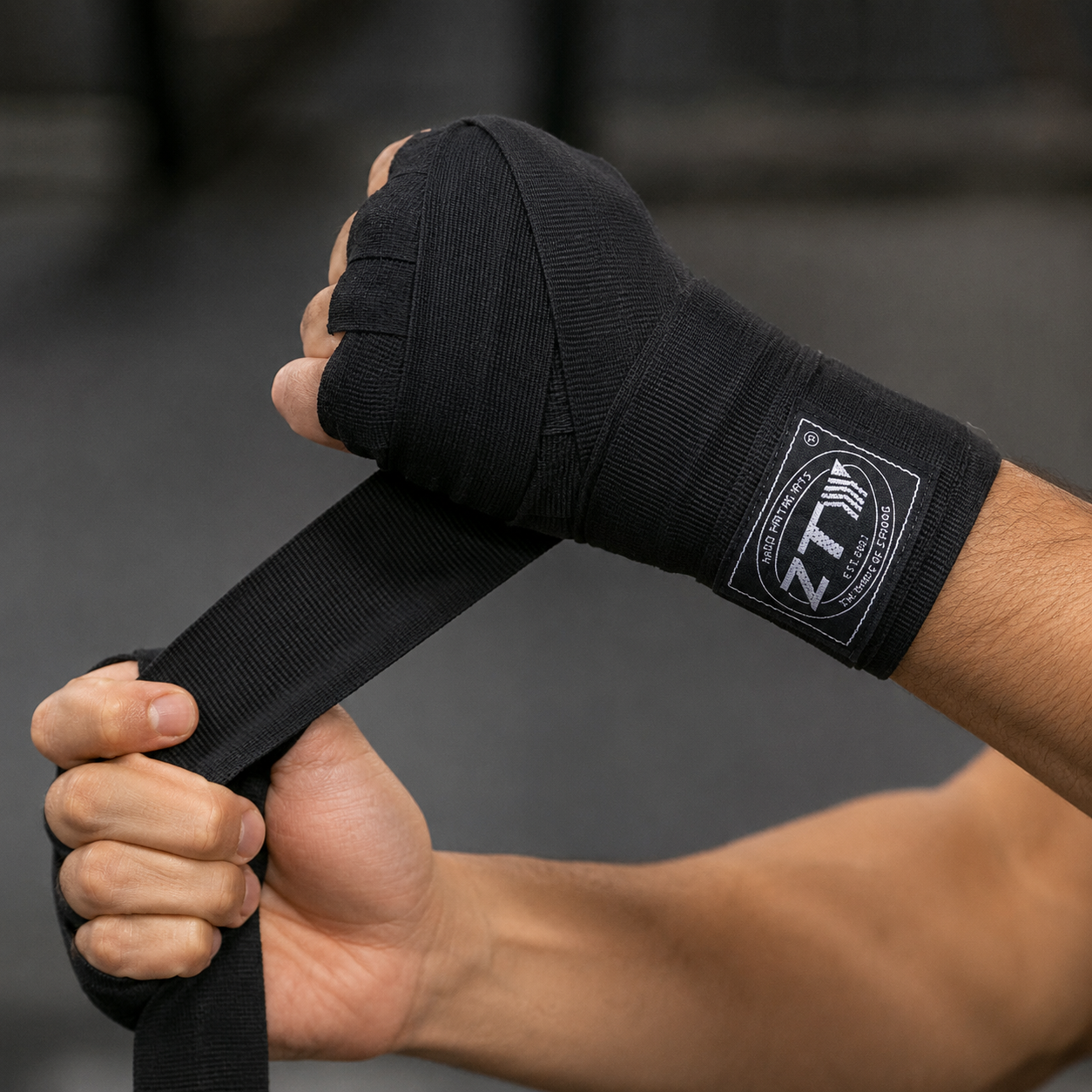 Boxing Hand Pair Wraps - Black
