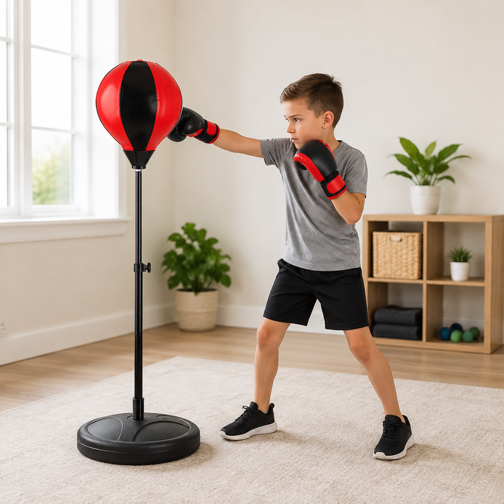 Adjustable Freestanding Boxing Speed Bag Set