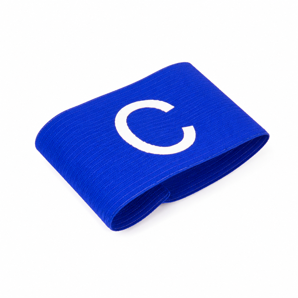 Elastic Football Captain Armband - Blue