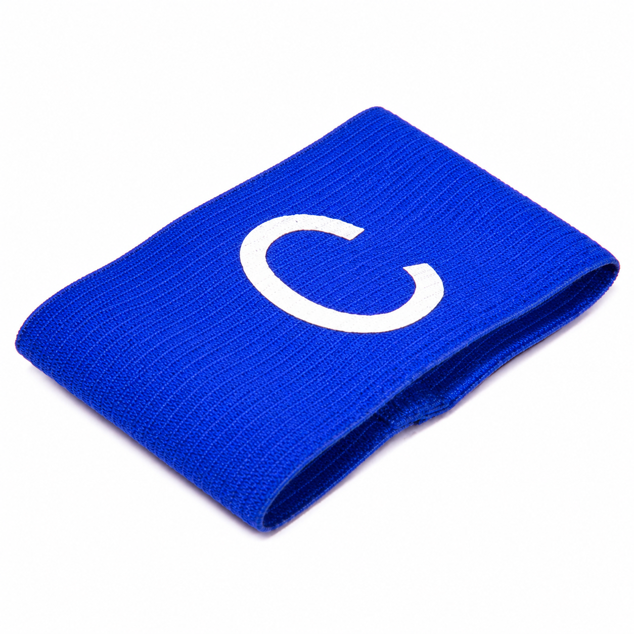 Elastic Football Captain Armband - Blue