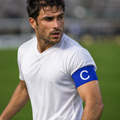 Elastic Football Captain Armband - Blue