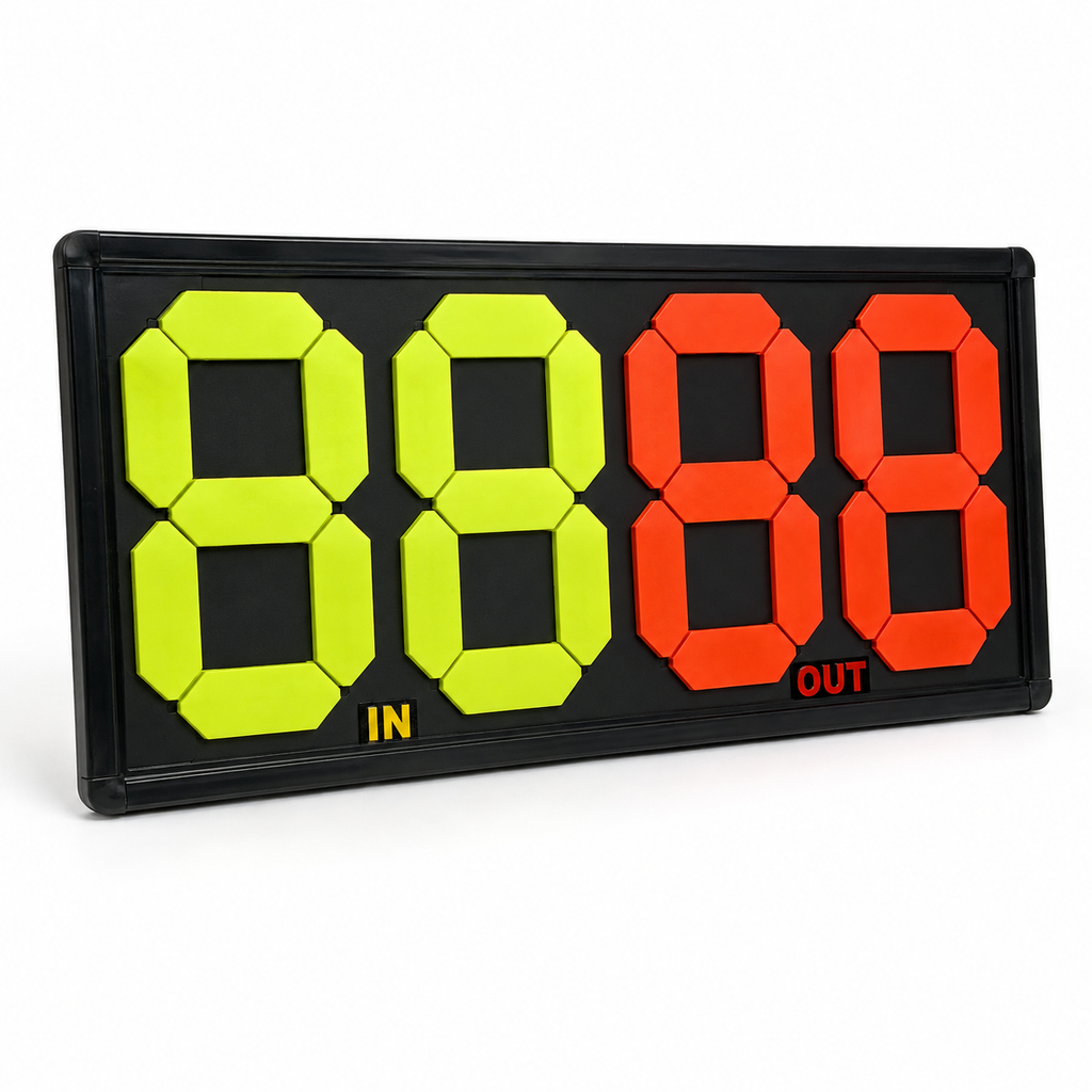 Manual Football Substitution Board