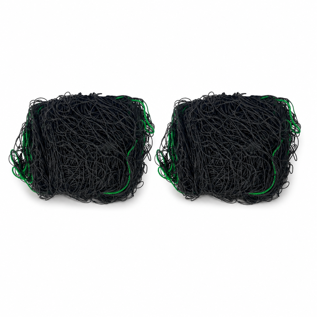 Full-Size Black Football Goal Nets – Pair