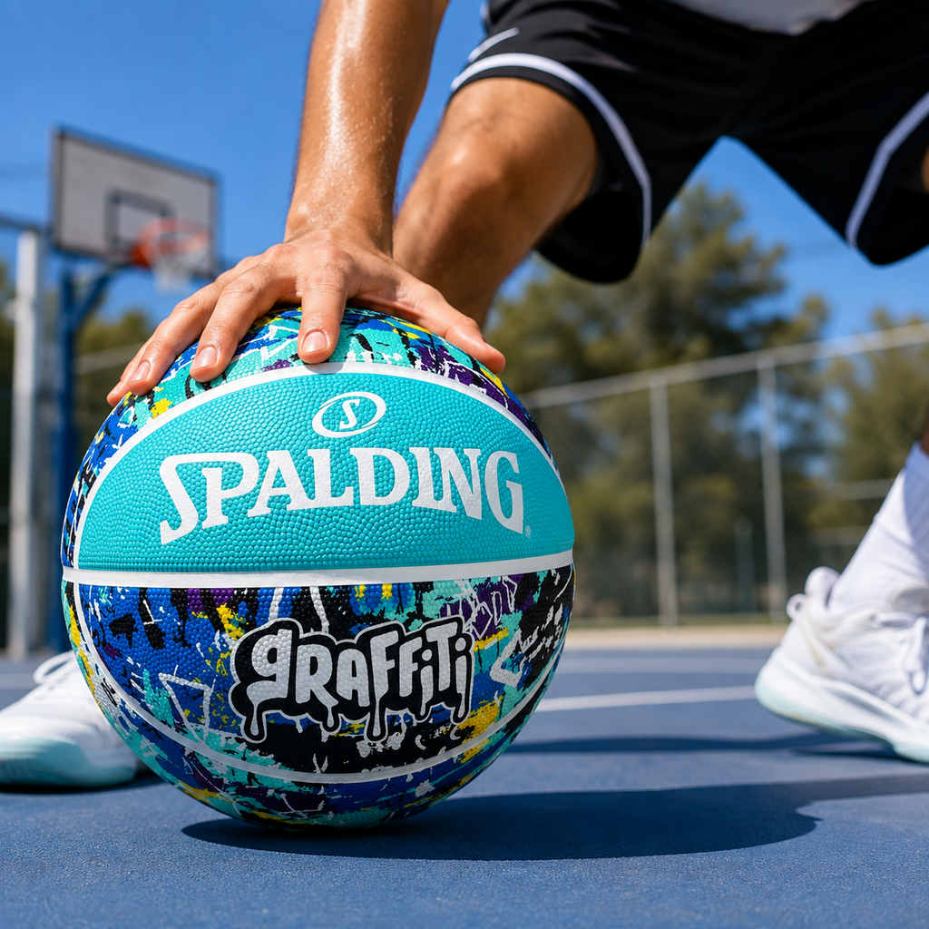Spalding Graffiti Basketball Turquoise