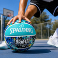 Spalding Graffiti Basketball Turquoise