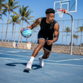 Spalding Graffiti Basketball Aqua Blue