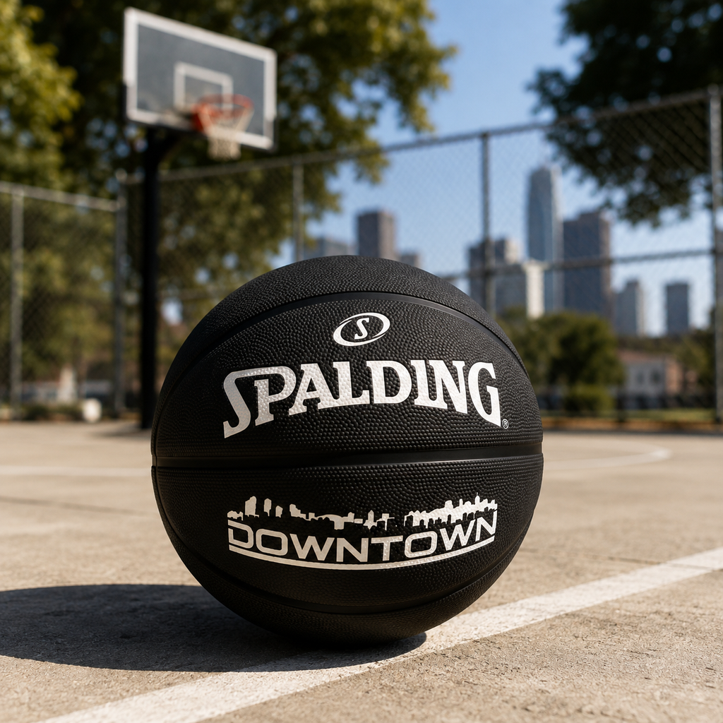 Spalding Downtown Basketball Black