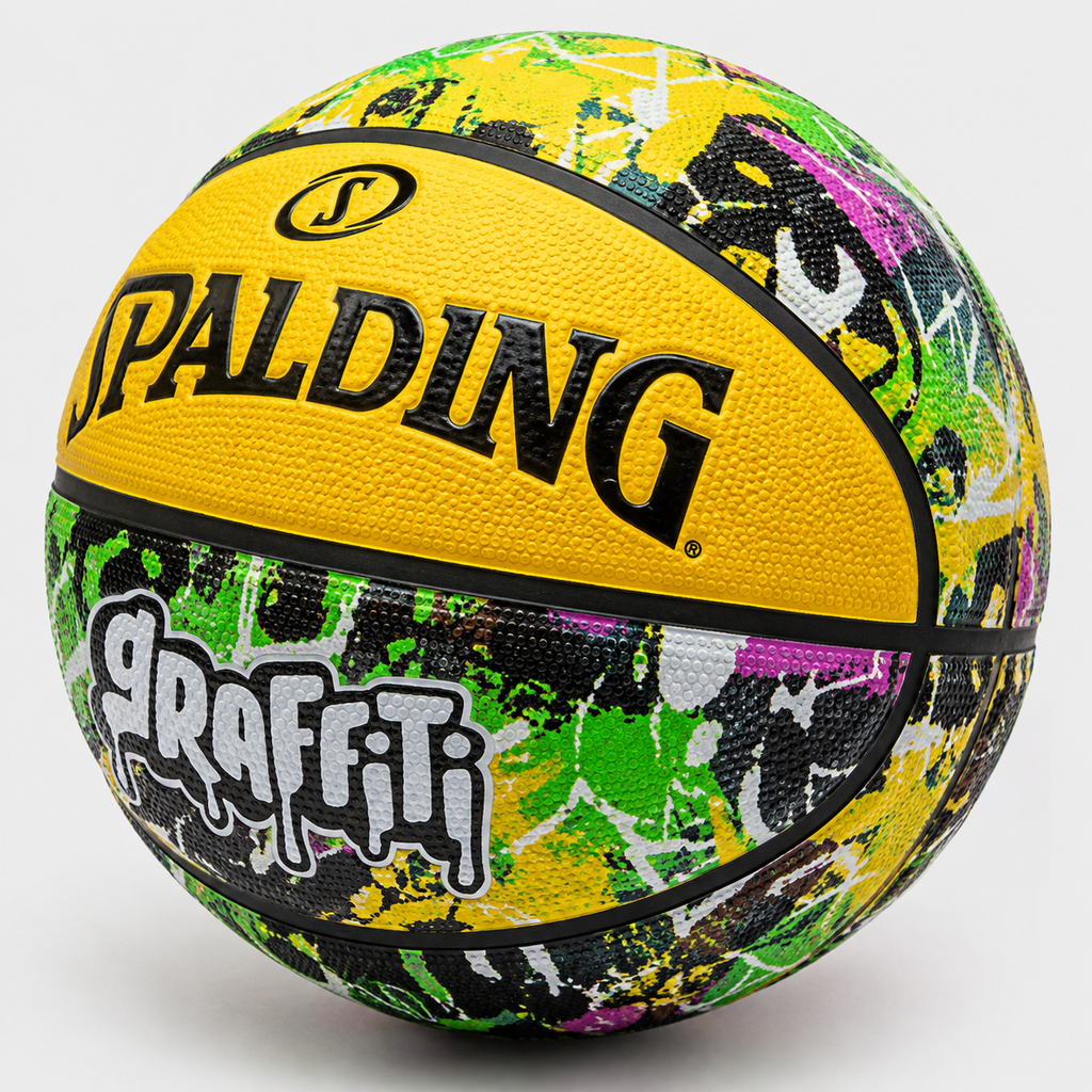 Spalding Graffiti Basketball Yellow & Green