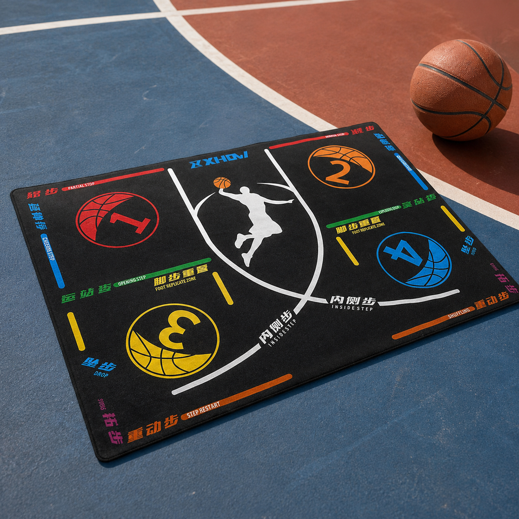 Basketball Footwork Training Mat