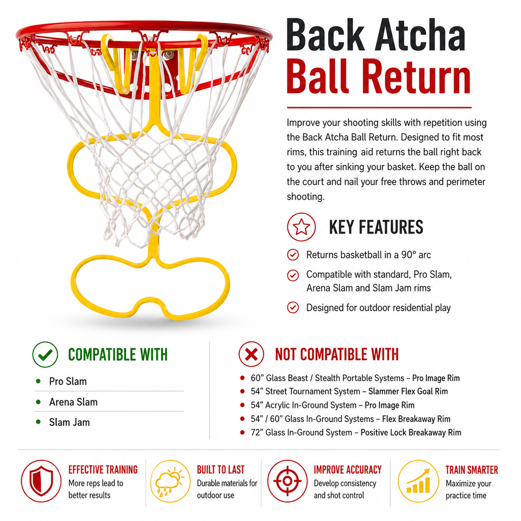 Back Atcha Basketball Ball Return