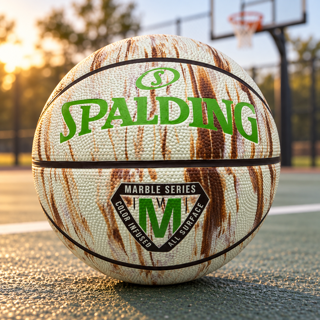 Spalding Marble Basketball – Coffee