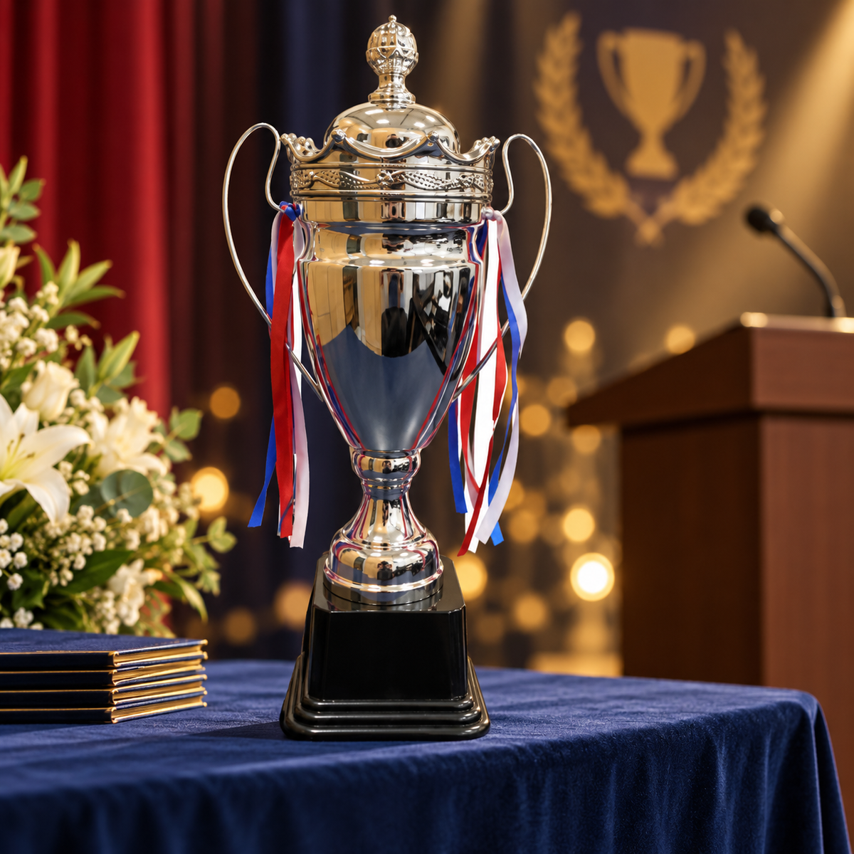 Oryx Silver Championship Cup Trophy