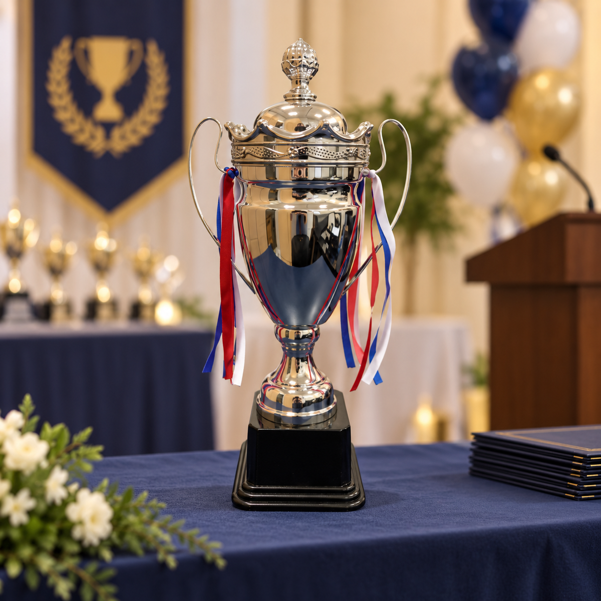 Oryx Silver Championship Cup Trophy