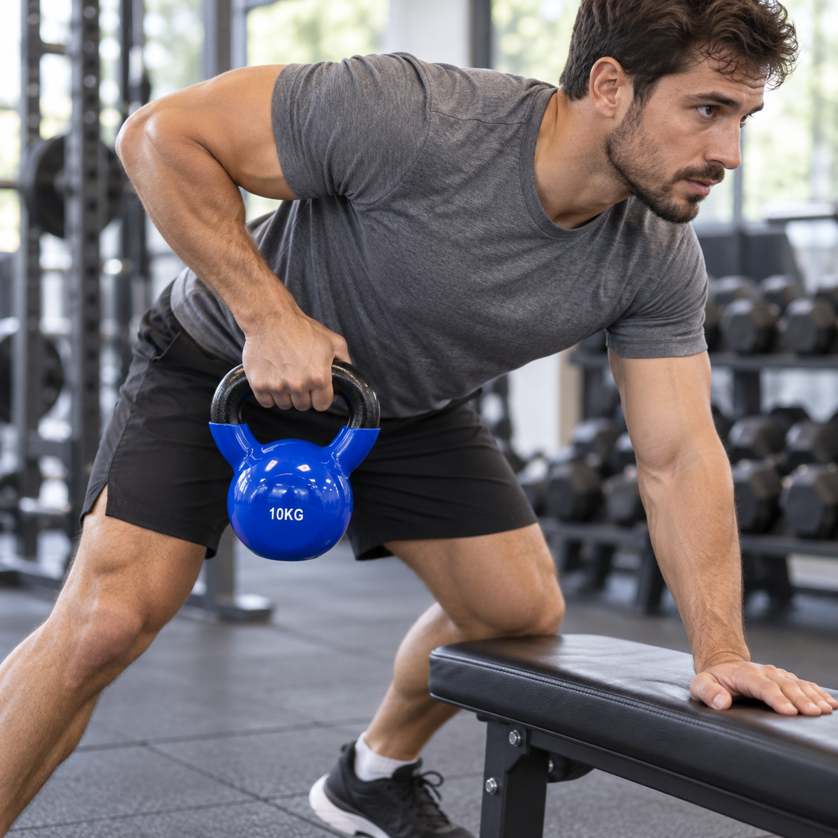 Vinyl Kettlebell – 10 kg