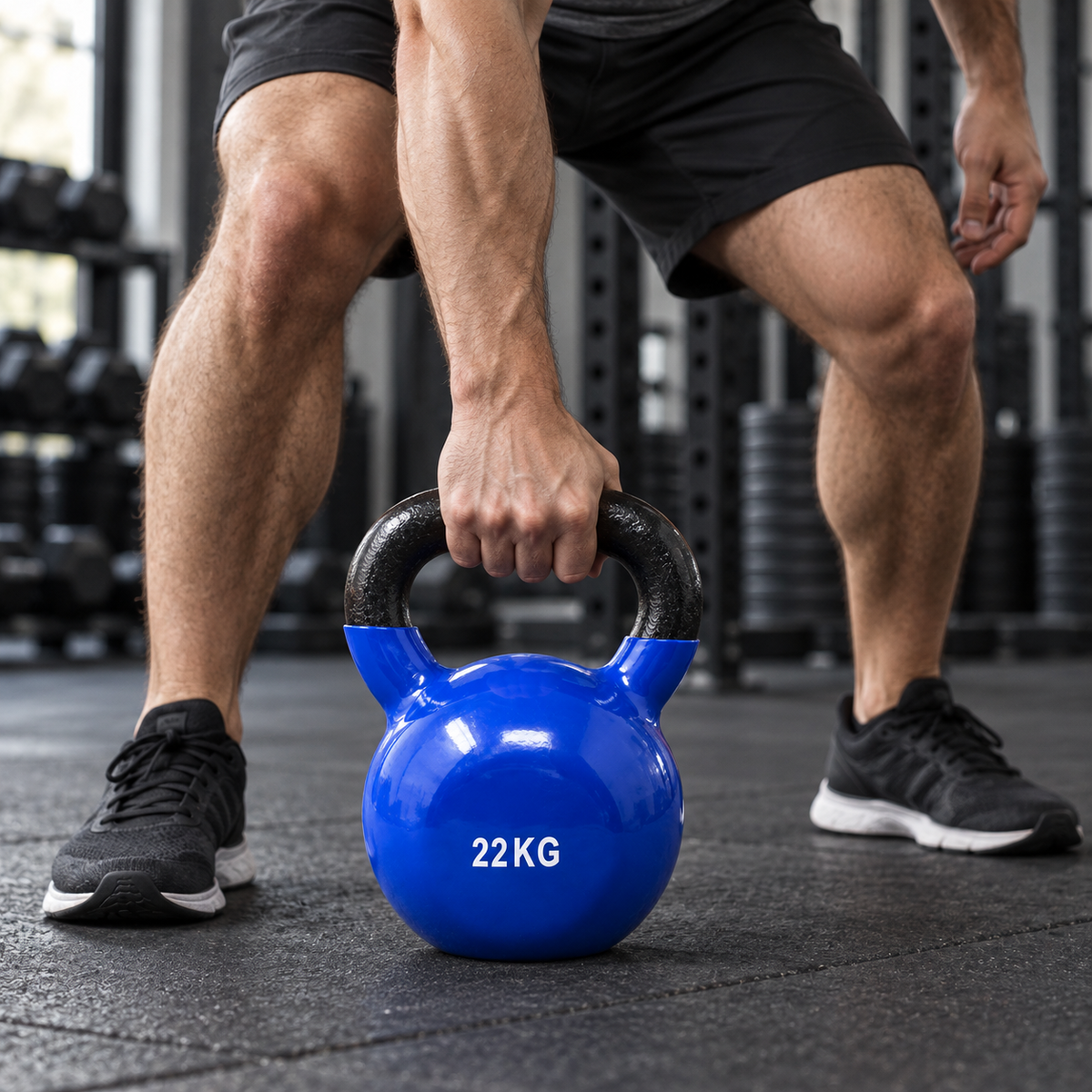 Vinyl Kettlebell - 22 Kg