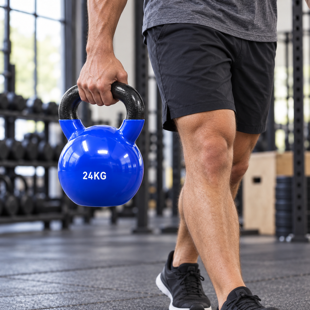 Vinyl Kettlebell - 24 Kg